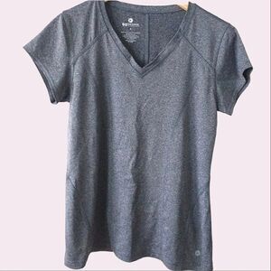 90 Degree By Reflex Gray Short Sleeve Tee/Size M/
